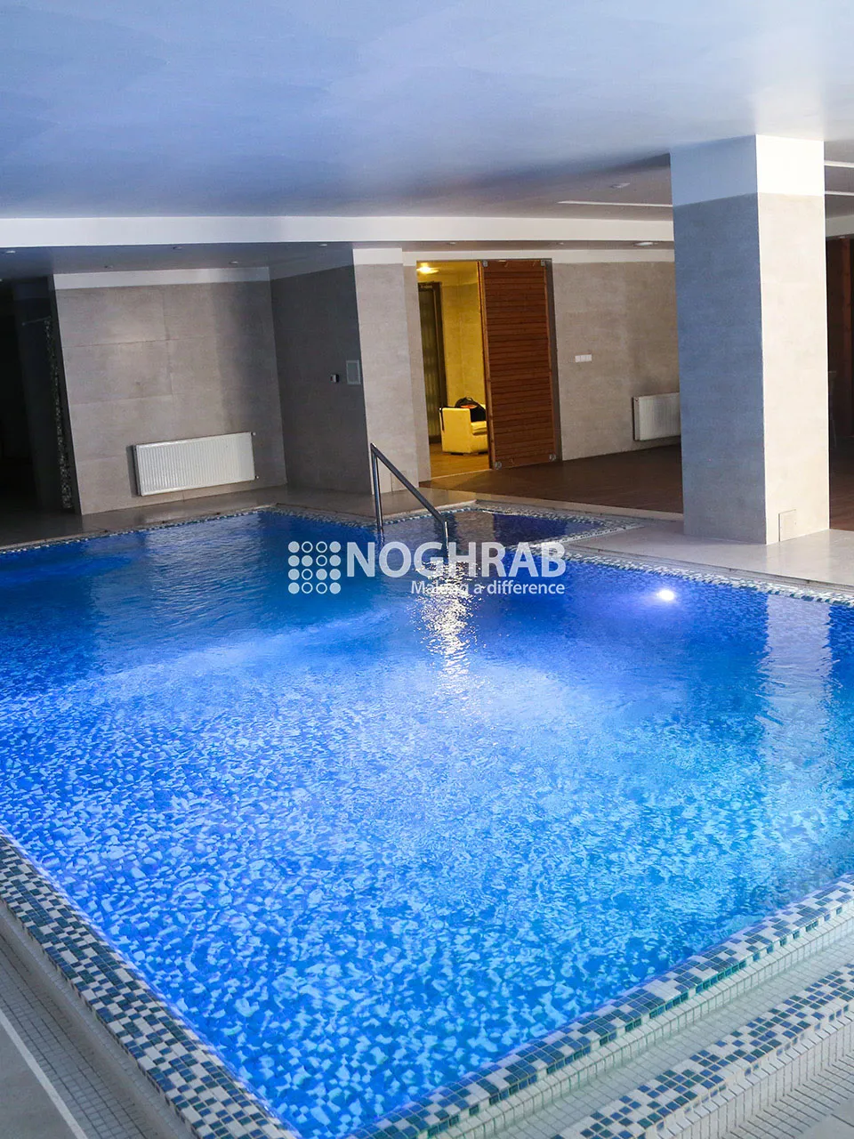 عکس ساخت طراحی اجرا استخر سرپوشیده ساختمان تهران محمودیه خصوصی لاکچری پیمانکار سونا جکوزی آپارتمان